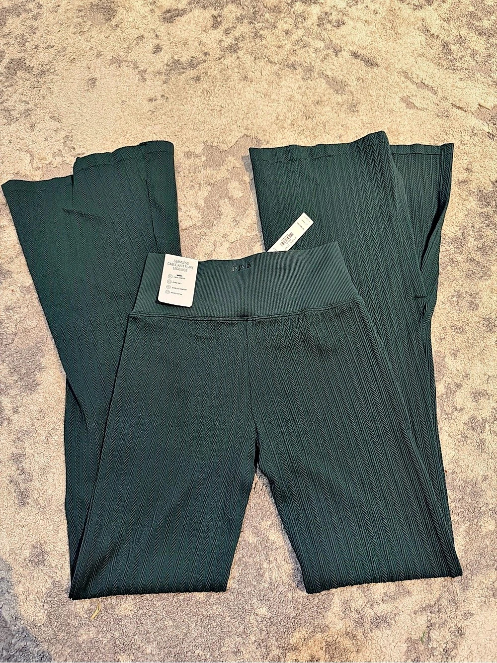 Pink new green Spanx Leggings Size S